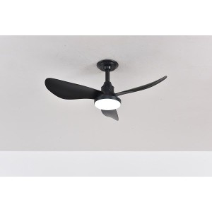 VENTIL. TETO RETRATIL.C/PLAFON LED BREEZE 36