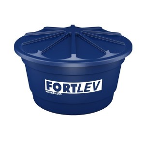 Tanque de água Fortlev Fortplus vertical polietileno 310L azul