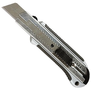 ESTILETE LAM.25MM RETRATIL PONTA METAL MTX