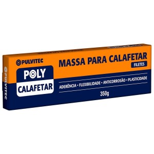 Massa Para Impermeabilizar Em Filetes Cinza 350gr Calafetar